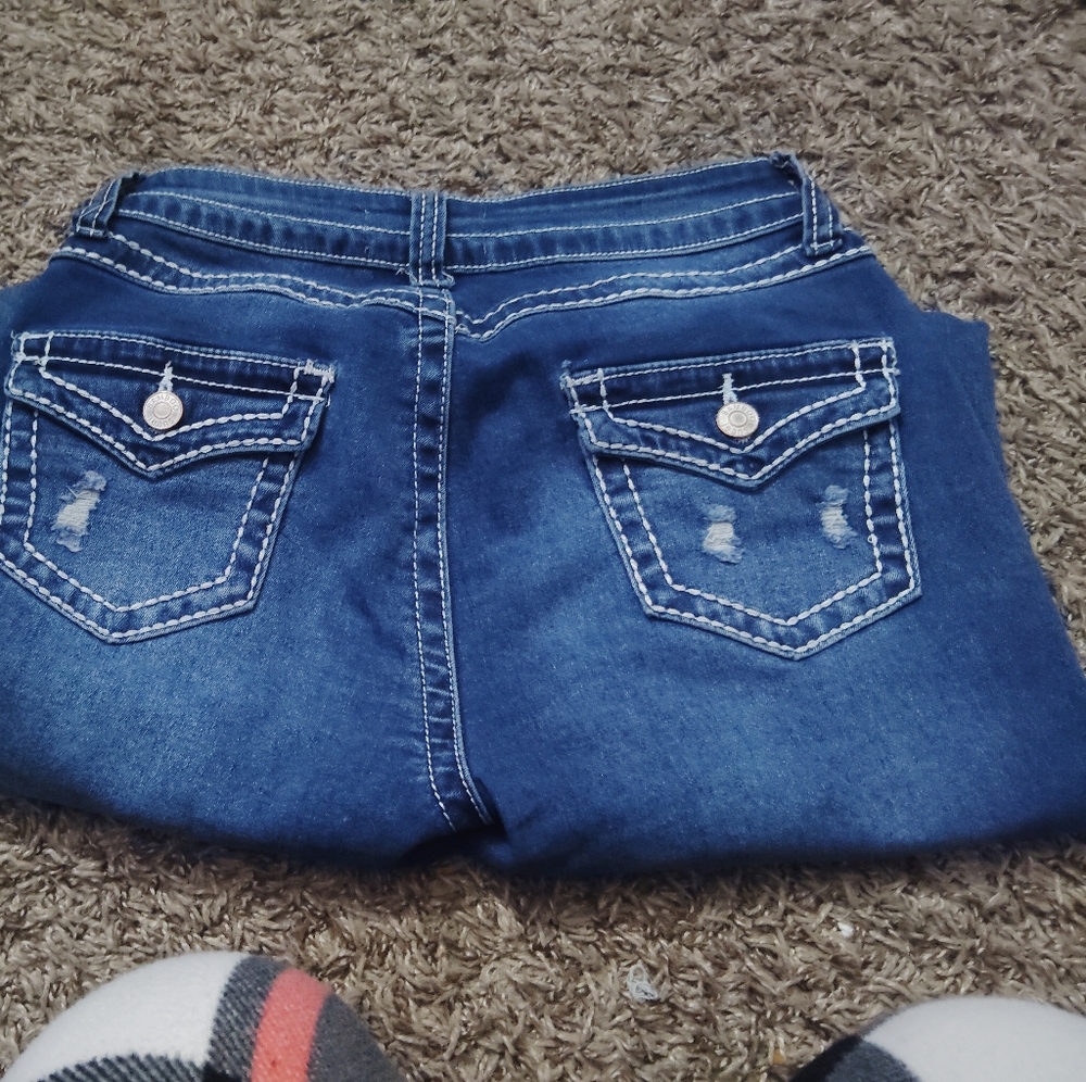 Jeans bamboo,7,blue